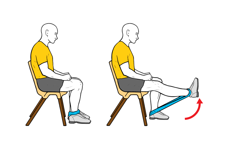 Ejercicio terapéutico ARTROSIS de RODILLA en casa COVID