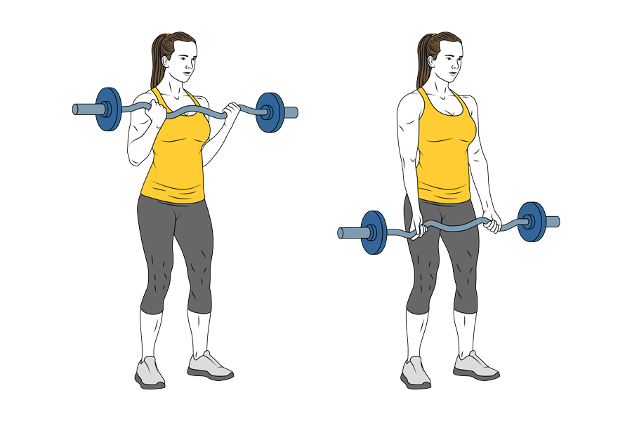10 ideas de Barra z  ejercicios de entrenamiento con pesas